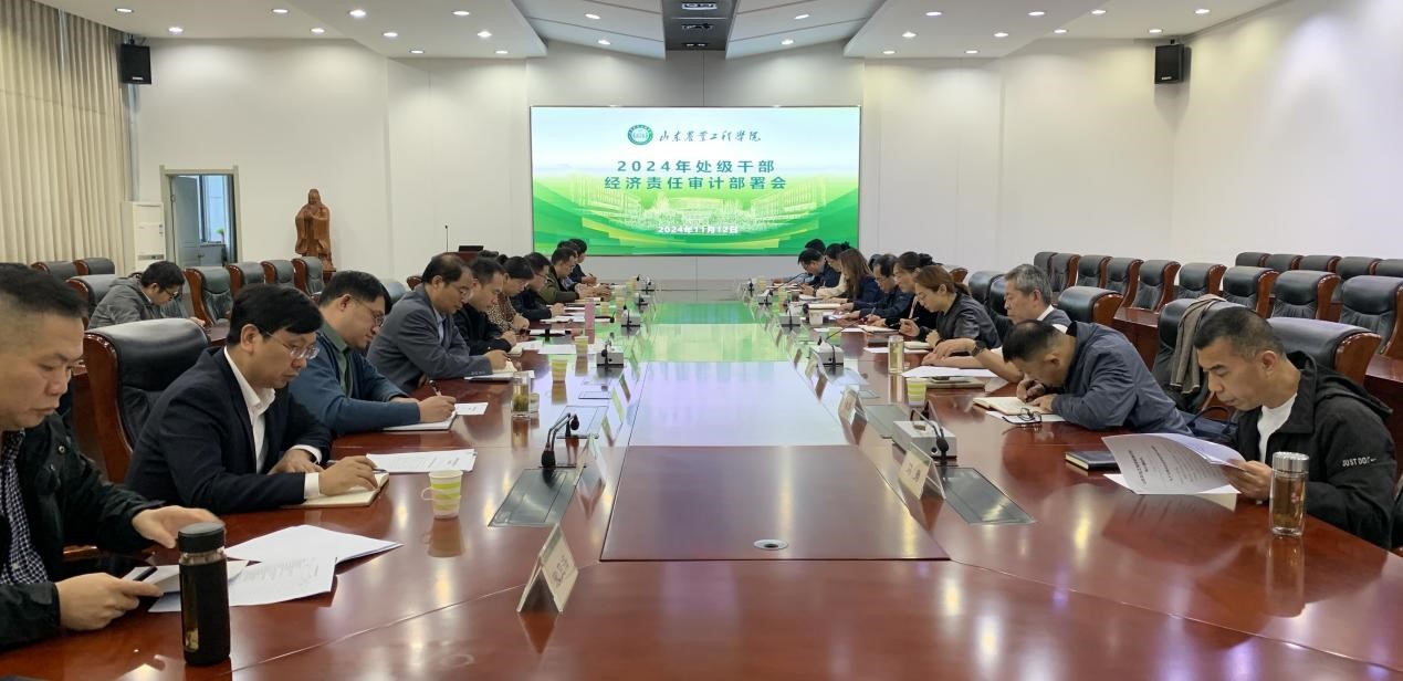 审计会议丨bat365召开2024年处级干部经济责任审计部署会