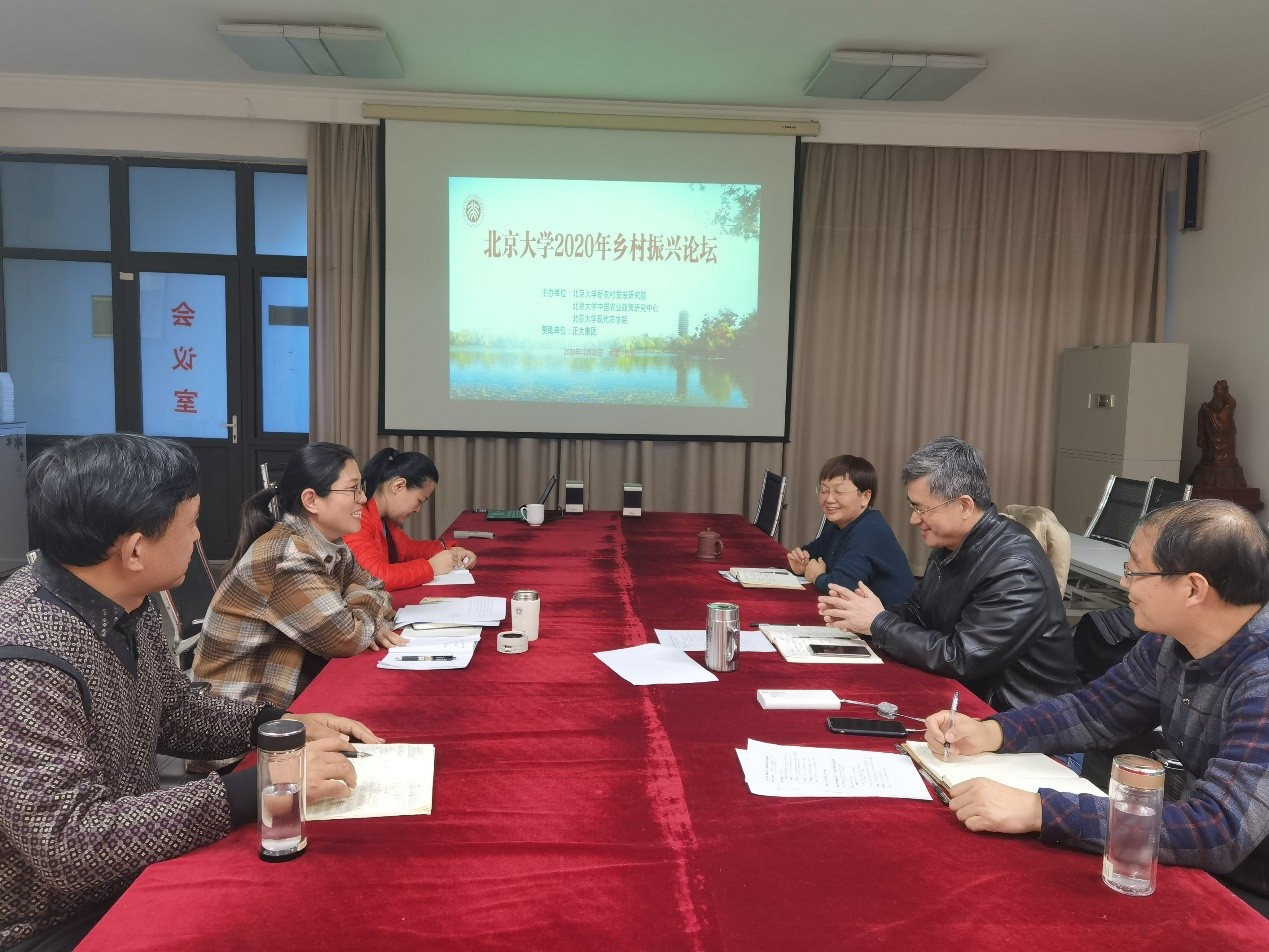 澳尼斯人娱乐官方网址参加北京大学2020年乡村振兴论坛