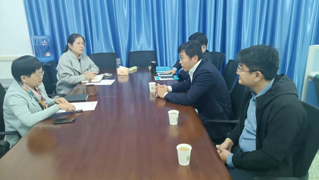 澳尼斯人蓝思传媒集团来研究院交流洽谈